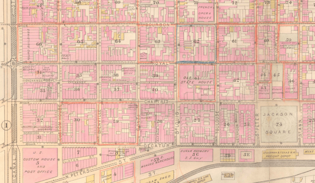 St Louis Hotel Robinsons Atlas