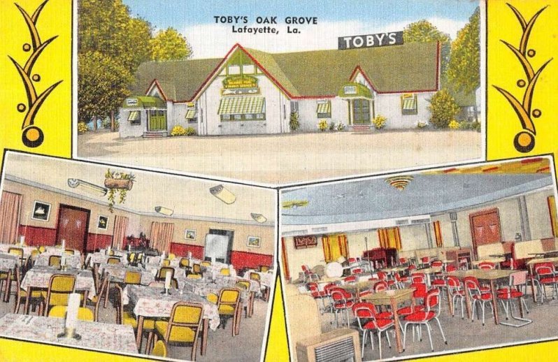 Toby's Oak Grove was could be found at 1605 Cameron street.